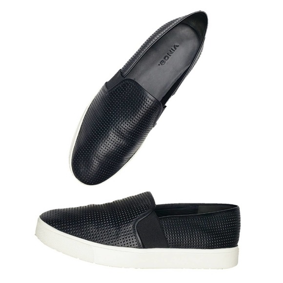 Vince Shoes - VINCE Perforated Leather Blair Sneakers